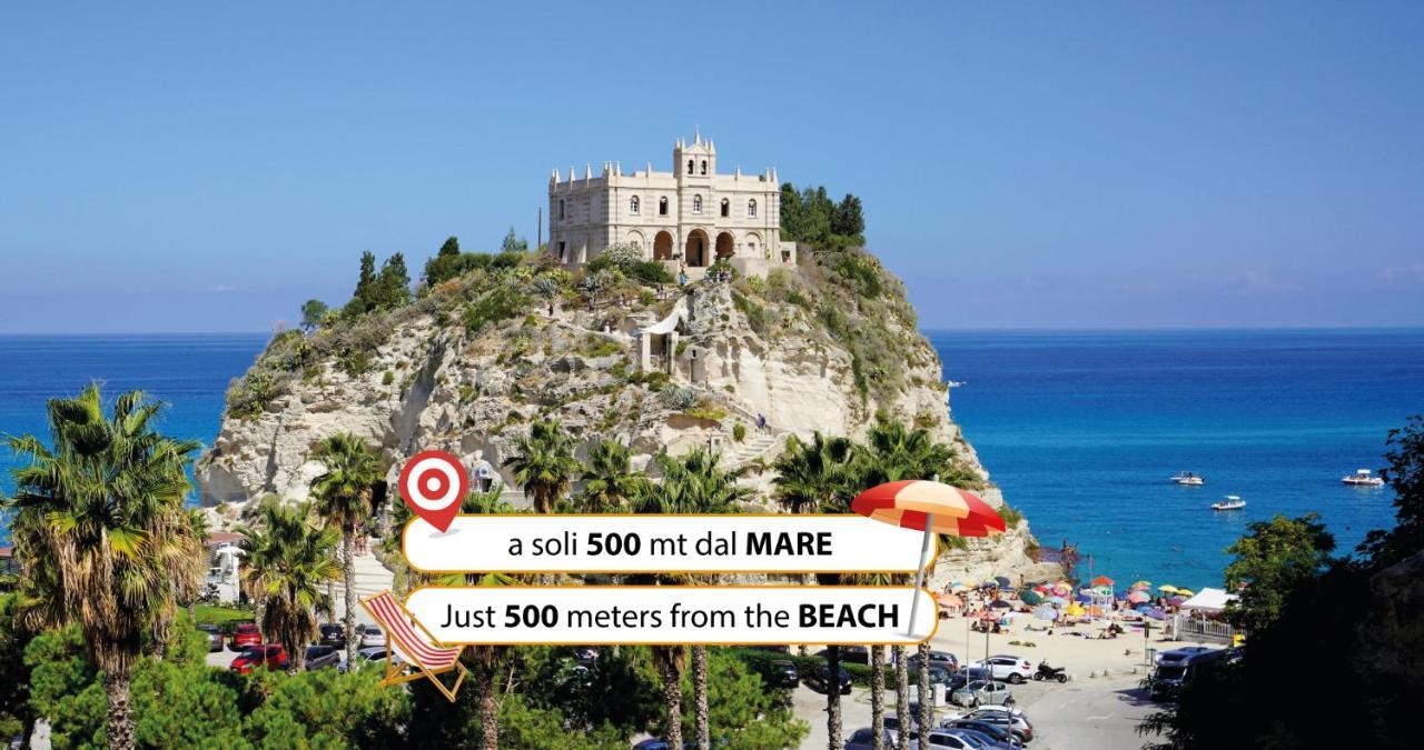 B&B The Sea - Family Rooms - Free Parking Tropea Eksteriør billede